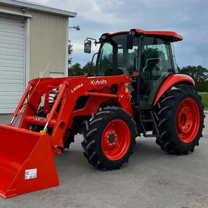 Kubota M70 Multifuncional Tratores Agrícolas 4 Cilindro Diesel 4WD 4x4 Wheel Drive Mini Trator Com <span class=keywords><strong>Front</strong></span> <span class=keywords><strong>End</strong></span> Balde Carregador