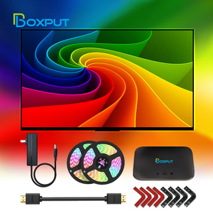 HD Sync kutusu BPSK1 ekran işığı IP65 ışık zinciri RGB Tv arkaplan ışığı PC için ekran Sync DC 12V ABS Led ABS 70 bakışta Led - Product Image 1