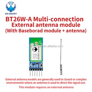 DX-BT26W-A Multi-Connection Bluetooth-Modul mit externer Antenne kann zu 8 Handys zusammen BLE 5.0 für Arduino verbinden - Product Image 3