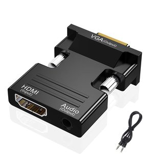Convertidor de adaptador FARSINCE HDMI hembra a VGA macho con audio para computadora - Product Image 1