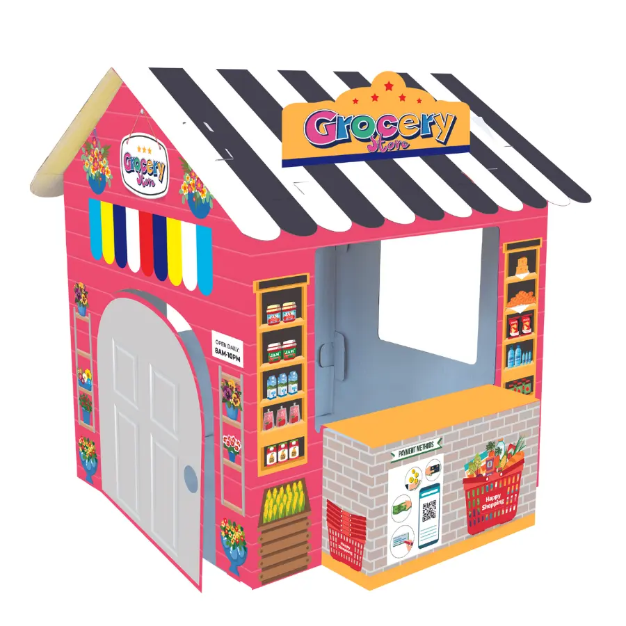 Carta casa carta disegno e colorazione Puzzle fai da te educativo cartone pittura casa di carta giocattoli per bambini