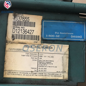 Genuine Auto Car ECU 08170700 Engine Parts 08170700P06 Electronic <strong>Control</strong> 1637655 Unit <strong>Computer</strong> Module ECM <strong>for</strong> VOLVO FH12 - Product Image 5