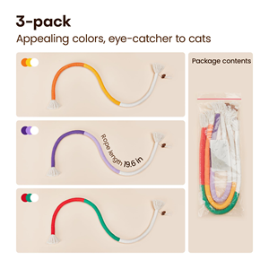 Sıcak satış kedi catnut Bite halat oyuncak kendini eğlence diş çıkarma diş temizleme <span class=keywords><strong>Catnip</strong></span> Gallnut kedi Teaser oyuncak - Product Image 6