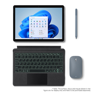 微软Surface Go 1 2 3 4带背光的磁性蓝牙键盘最畅销 - Product Image 5