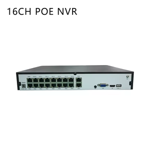 4K POE NVR 4/8/16 canales Unidad de grabación de cámara de seguridad IP H.265 Grabadora de video en red Compatible con salida de entrada 4K - Product Image 5
