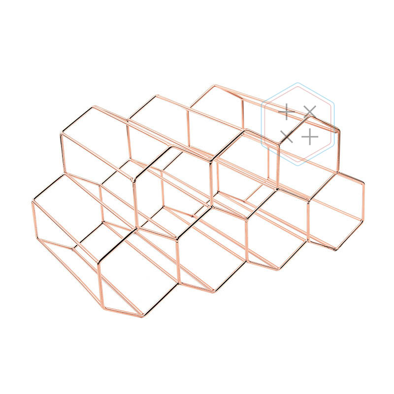 Rose gold 34*19*17.6 cm