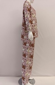 Moda primavera Novo Pijama das mulheres de Manga Comprida calças compridas Verão pijama novo das mulheres