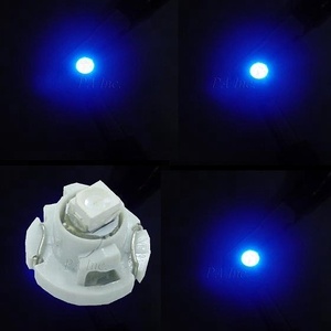 <strong>LED</strong> Light Bulbs Replacement T3 <strong>T4</strong>.<strong>2</strong> <strong>T4</strong>.7 Red Bright Panel Gauge Cluster Dashboard with Twist Lock Socket PA - Product Image 3