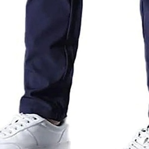 2025定制标志标签男士宽腿长裤定制直洗男士休闲办公裤 - Product Image 5