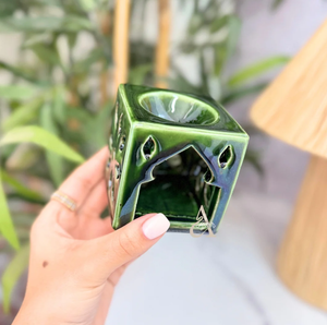 手作りモロッコセラミックオイルディフューザー-活気のあるアロマセラピーバーナー - Product Image 5