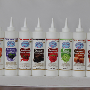 RAPYOアイスクリームトッピングソースボックス/バッグ/ボトル<span class=keywords><strong>HALAL</strong></span>認定バラエティフレーバーストロベリーチョコレートラズベリー