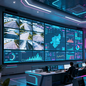 Profession eller Hersteller liefert Spleiß monitore 4K Ultra-Clear Ultra-schmale Lünette IPS Panel 700cd/m Helligkeits befehl - Product Image 1