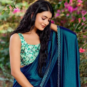Hindistan'da Kashvi oluşturma neel vol 16 son saree tasarımları toptan - Product Image 1