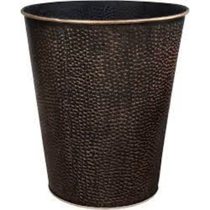 Top Selling White Color Powder Coated Large Size Metal Home Commercial Use Waste <strong>Bin</strong> Custom Shape Indoor Resorts Clean Dust <strong>Bin</strong> - Product Image 2