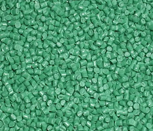 เม็ดพลาสติก HDPE เกรดฉีดสีเขียวนำกลับมาใช้ใหม่วัสดุพลาสติกความหนาแน่นสูงสำหรับการใช้งานในอุตสาหกรรมที่ทนทาน - Product Image 1
