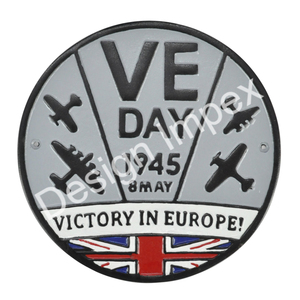 Wholesale Supply Metal Sign Vintage Look AVRO LANCASTER BOMBER COMMAND Cast Iron RAF Sign Decorative Wall Sign Low Prices - Product Image 6