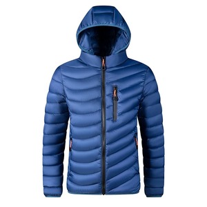 冬季男士时尚河豚夹克高品质定制彩色拉链封口新设计批量 - Product Image 5