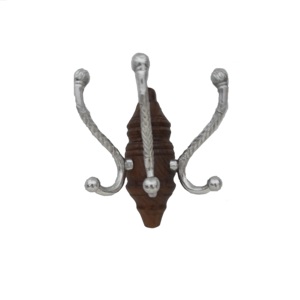 Royal Look Home Kitchen Key <strong>Hook</strong> Available at Customized Shape and <strong>Size</strong> Hand Curved Metal Designer Antique Finished - Product Image 3