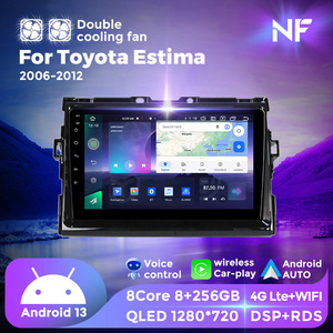 NaviFly NF Newest Android Qled Touch Screen Car Play Auto GPS for Toyota <strong>Estima</strong> 2006-2012 Support Split Screen Android Auto - Product Image 3