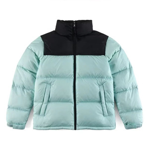 Người đàn ông của kim loại trùm đầu nóc áo khoác ngoài mùa đông đầy đủ zip xuống áo khoác thay thế bông độn áo dày ấm áp nóc Áo khoác - Product Image 4