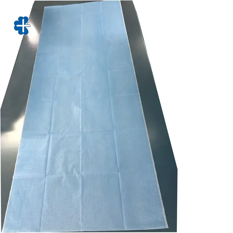 Lençol de cama médico descartável do fabricante chinês, almofadas cirúrgicas para o hospital
