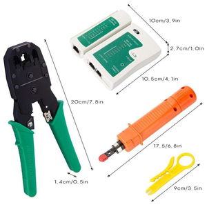 Professional <strong>Networking</strong> Cable Repair Maintenance Installation Network Tool Set Kit Network Tool Set Price - Product Image 4