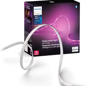 Philips HueIndoor 33 Ft Smart <strong>LED</strong> Solo Lightstrip Base <strong>Kit</strong> - 1 Pack - Control with HueApp - Compatible with Alexa - Product Image 6