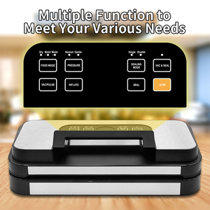 Uso domestico macchina elettrica per l'imballaggio alimentare sigillanti sottovuoto automatica funzione di termosaldatura con impugnatura per sacchetti sottovuoto - Product Image 2