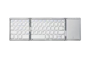 Schlussverkauf dreifaltung drahtlose Bluetooth-Tastatur mit Touchpad Multi-System Handy Tablet - Product Image 6