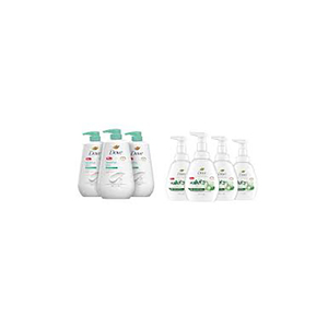 Dove Foaming Hand Wash4カウントアロエ & ユーカリは肌を乾燥から保護し、肌を保護するために一括購入できるようになりました