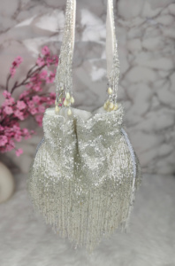 แฮนด์เมดเย็บปักถักร้อย Zari ทํางานอินเดียปักออกแบบล่าสุดผู้หญิงกระเป๋าแต่งงานขายร้อนในกาตาร์ดูไบโดยหัตถกรรมหรูหรา - Product Image 5