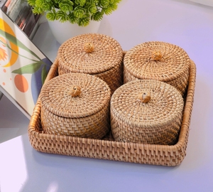 批发编织藤制产品，藤制竹制工艺品-越南竹制工艺品