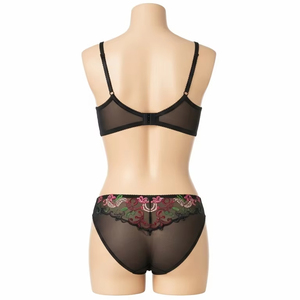 Yastıklı kalçalar ile el işlemeli kontrol külot Polyester tayt malzeme şekillendirme desteği günlük giyim bayan iç çamaşırı - Product Image 2