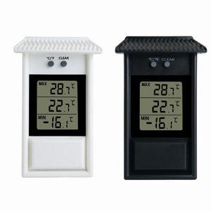 Wall Mounted Digital Refrigerator <strong>Thermometer</strong> <strong>with</strong> Hole Hook <strong>Memory</strong> <strong>Function</strong> Weatherproof Greenhouse <strong>Thermometer</strong> - Product Image 2