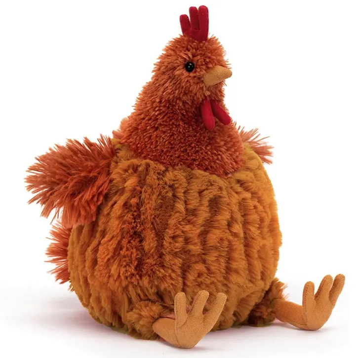 Venta caliente precio barato gallina felpa Linda felpa personalizada relleno abrazando decoración regalo para todas las edades/abrazando