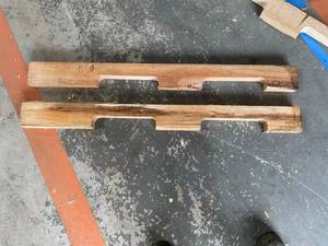 ZICAR <strong>Automatic</strong> Wood Cutting Machine Wooden Tray Slotting Machine Double Head Pallet <strong>Notcher</strong>