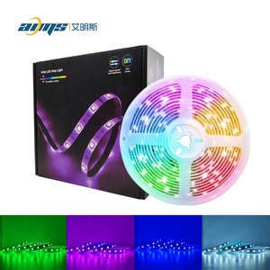 30led 60led高輝度5m 10m 12V LEDストリップライトtuya wifiコントロールip20 ip65防水テレビバックライト工場価格 - Product Image 2