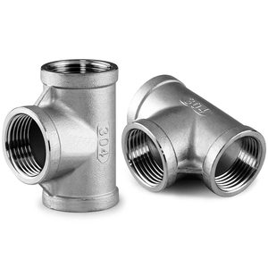 <strong>ASTM</strong> A403 SCH 10 One Inch Seamless Steel Tee Pipe Fittings <strong>Water</strong> Industry Use with Smooth Surface Treatment - Product Image 3