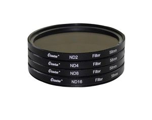 Ozure Set of Four Neutral Density <strong>Filters</strong> (ND2 <strong>ND4</strong> ND8 &amp; ND16) <strong>58mm</strong> Screw-in Type Glass Material for Camera - Product Image 2