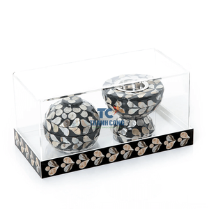 Decorative Capiz Mother of Pearl Shell Burner 2 With Acrylic <strong>Cover</strong> for Kuwait <strong>Buyer</strong> - Product Image 3