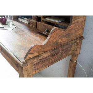 Jaipur Solid Wood Study <strong>Table</strong> with <strong>Three</strong> Drawers Bookshelf Foldable Laptop <strong>Computer</strong> <strong>Table</strong> Simple Design <strong>for</strong> Bedroom Hotel Use - Product Image 2