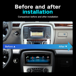 หน้าจอมัลติมีเดียสำหรับ Mercedes Benz R 06-18 CarPlay ขนาด10.25นิ้วแอนดรอยด์เอชดีระบบสัมผัสพร้อมระบบนำทาง GPS DSP - Product Image 3