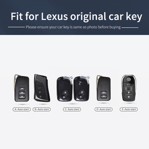 Alloy Style Car <strong>Key</strong> Case Cover Shell Fob for Lexus NX ES UX US RC LX GX IS RX 200 250h 350h LS 450h 260h 300h UX200 Accessories - Product Image 3
