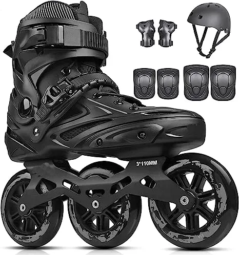 Hot Fábrica Atacado Personalizado Três rodas piscando Inline Patins de alumínio quadro profissional ajustável patins sho