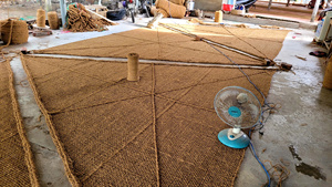 HEISSES PRODUKT COCONUT FIBER SHADE SAIL COCO SUN-SHADE SAIL TRIANGLE RECHTECK AUS BLAUEM LOTUS VIETNAM MS AMELIA HUYNH 84855014447 - Product Image 2