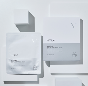 Mặt & cổ nâng mặt Nạ Gói với nâng Kem Vitamin C Glutathione 4 cái Set Hàn Quốc chăm sóc da - Product Image 1