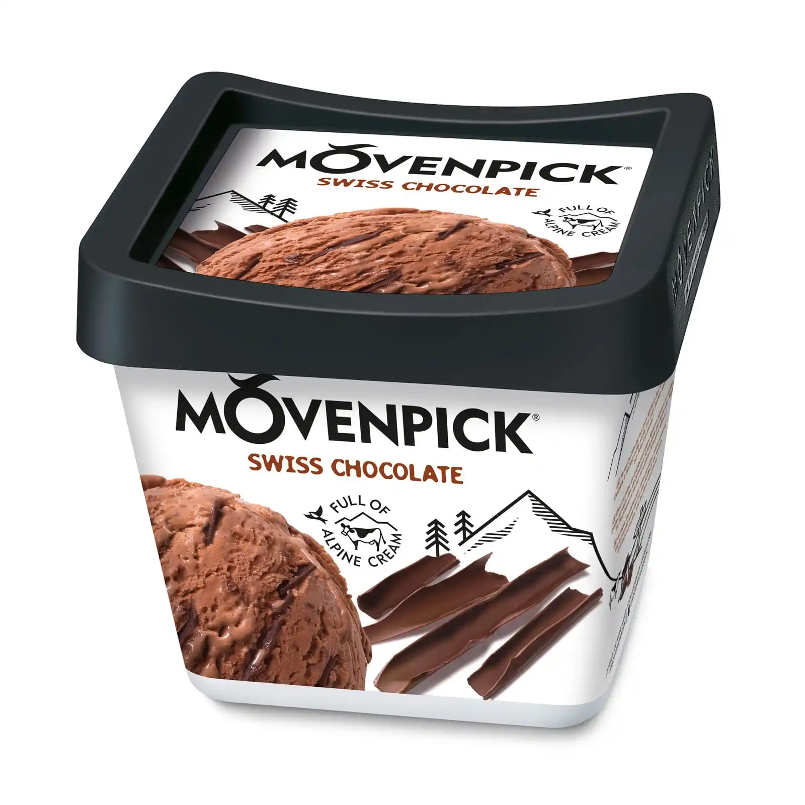 Wiss Ice Ream-ovenpick raramelita CE Ream/ovenpick trawberry 283G.