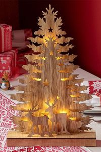 ASISTANCE CHRISTMAS TREEエコフレンドリーデコレーションハンドメイドギフト装飾木木チェリーで作られたあらゆる季節の木 - Product Image 6