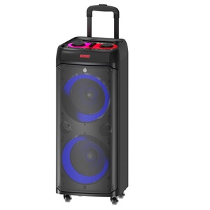 10インチ1000ワット<span class=keywords><strong>xtreme</strong></span>ベースパーティースピーカーアクティブpaスピーカーcaixinha de som de madeiraペンドライブcaixa de som comカラオケ