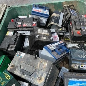 批发二手铅酸汽车电池出售排水价格汽车废料